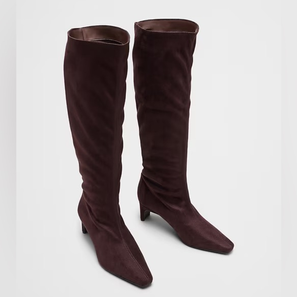 Banana Republic Dark Brown Heeled Boots
